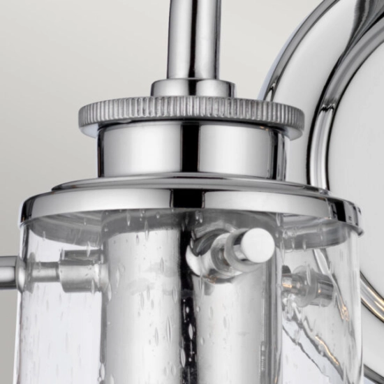 Kinkiet Braelyn – 2 źródła światła – Polerowany chrom QN-BRAELYN2-PC Elstead Lighting
