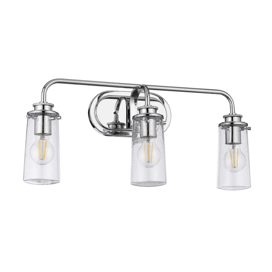 Kinkiet Braelyn – 3 źródła światła – Polerowany chrom QN-BRAELYN3-PC Elstead Lighting