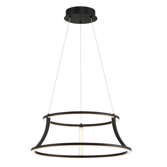 Żyrandol Cadoux – Matowa czerń QN-CADOUX-P-BK Elstead Lighting
