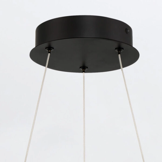 Żyrandol Cadoux – Matowa czerń QN-CADOUX-P-BK Elstead Lighting