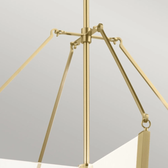 Duża lampa wisząca LED Calters QN-CALTERS-P-L-CG Elstead Lighting
