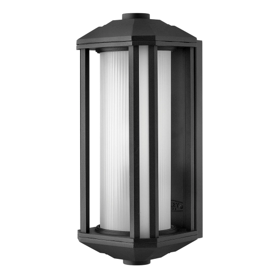 kinkiecik.pl Średnia latarnia naścienna Castelle – 1 źródło światła – Czarna QN-CASTELLE-M-BLK Elstead Lighting