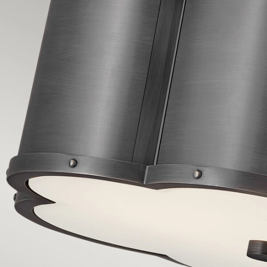 Półplafon Chance – 2 źródła światła – Czarny QN-CHANCE-SF-S-BLB Elstead Lighting