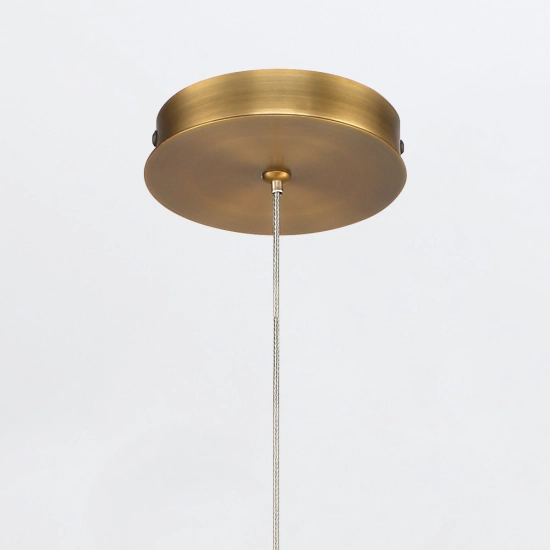 Lampa wisząca Cumberland – 1 źródło światła – Złoty QN-CUMBERLAND-1P-BG Elstead Lighting