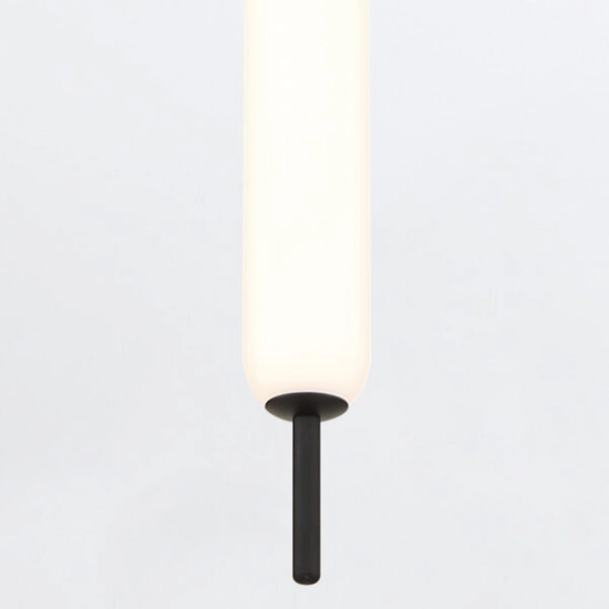 Lampa wisząca Cumberland – 1 źródło światła – Matowa czerń QN-CUMBERLAND-1P-BK Elstead Lighting