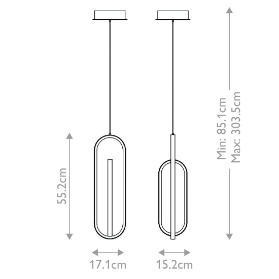 Lampa wisząca Demark – Matowa czerń QN-DEMARK-1P-BK Elstead Lighting