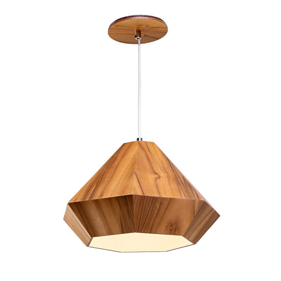 Lampa wisząca Diamond QN-DIAMOND-P-S-TEAK Elstead Lighting