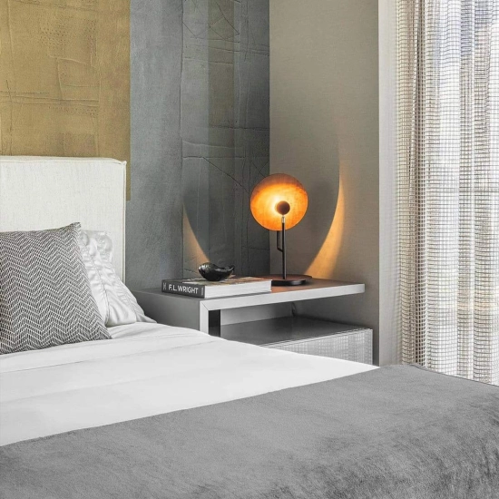 Lampa stołowa Dot QN-DOT-TL-TEAK Elstead Lighting