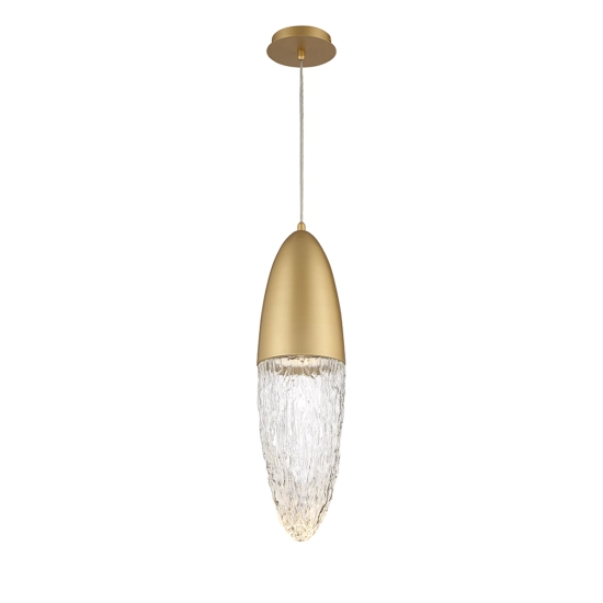Lampa wisząca Ecrou – Matowe złoto QN-ECROU-1P-BG Elstead Lighting