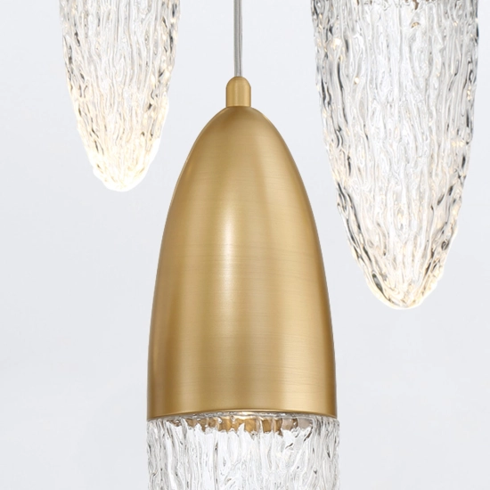 Lampa wisząca Ecrou – Matowe złoto QN-ECROU-1P-BG Elstead Lighting