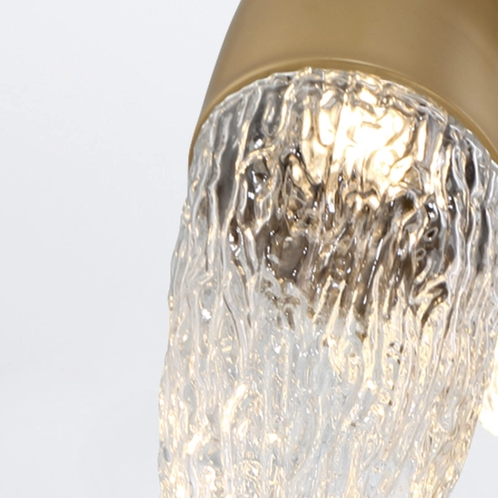Lampa wisząca Ecrou – Matowe złoto QN-ECROU-1P-BG Elstead Lighting