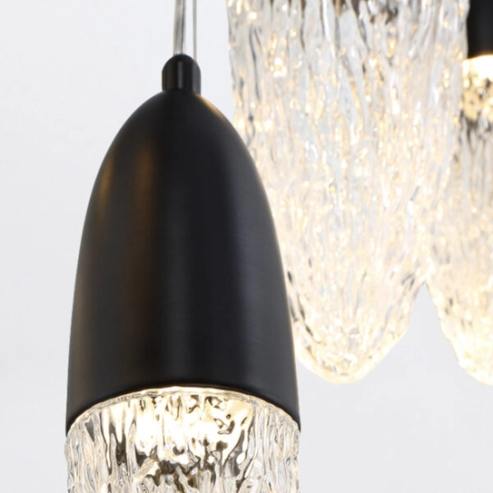 Lampa wisząca Ecrou – Matowa czerń QN-ECROU-1P-BK Elstead Lighting