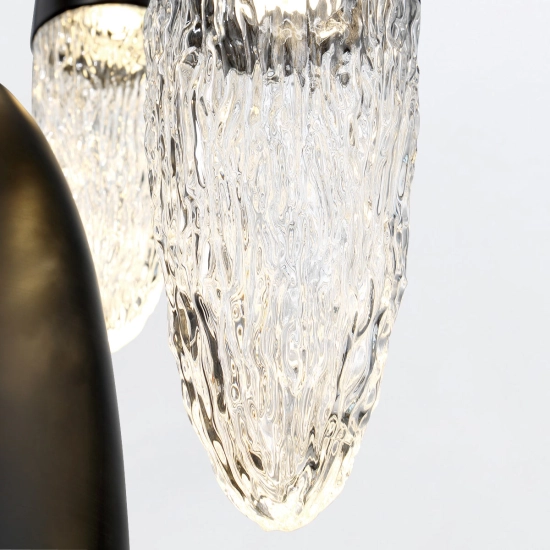Lampa wisząca Ecrou – Matowa czerń QN-ECROU-1P-BK Elstead Lighting