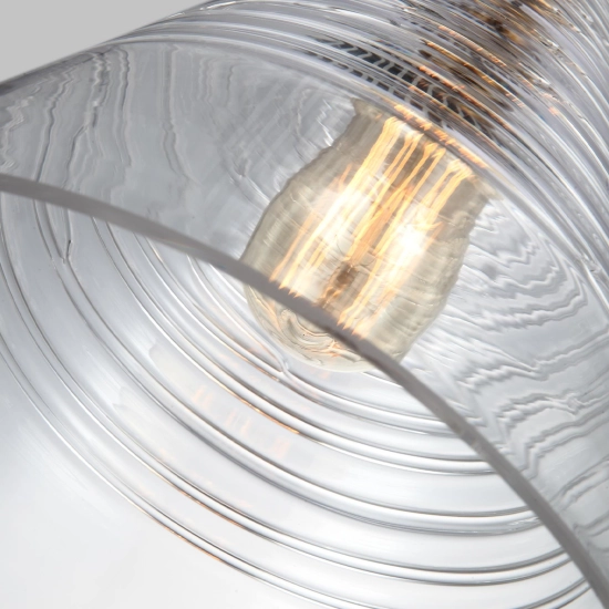 Lampa wisząca Elmore – 1 źródło światła – Oksydowany mosiądz QN-ELMORE-P-BBS Elstead Lighting