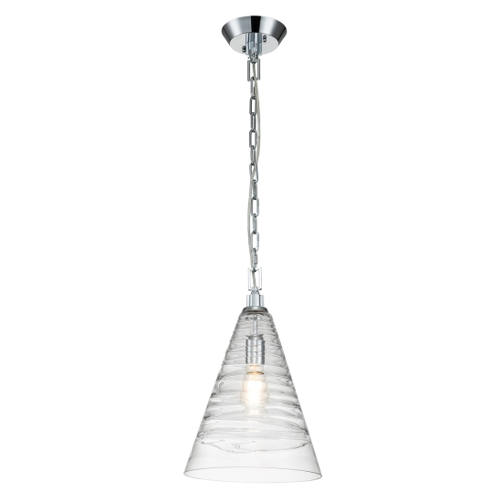 kinkiecik.pl Lampa wisząca Elmore – 1 źródło światła – Polerowany chrom QN-ELMORE-P-PC Elstead Lighting