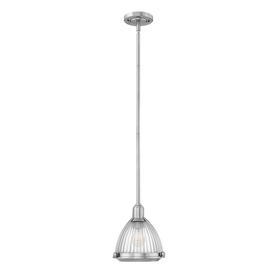 kinkiecik.pl Lampa wisząca Elroy – 1 źródło światła – Szczotkowany nikiel QN-ELROY-BN Elstead Lighting