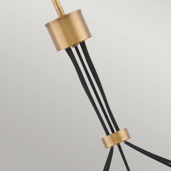 Lampa wisząca Ensemble – 5 źródeł światła – Szczotkowany brąz QN-ENSEMBLE5P-BB Elstead Lighting