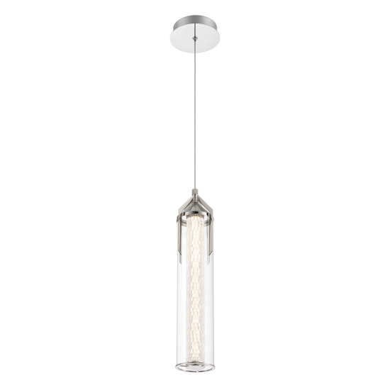 Lampa wisząca Espada – Polerowany chrom QN-ESPADA-1P-PC Elstead Lighting