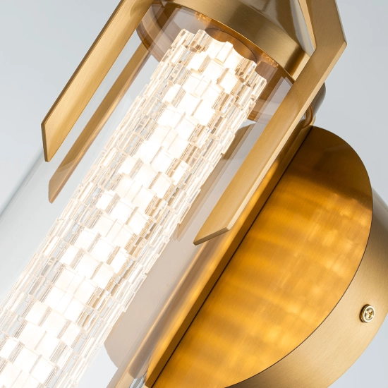 Kinkiet Espada – Złoty QN-ESPADA-1W-BG Elstead Lighting
