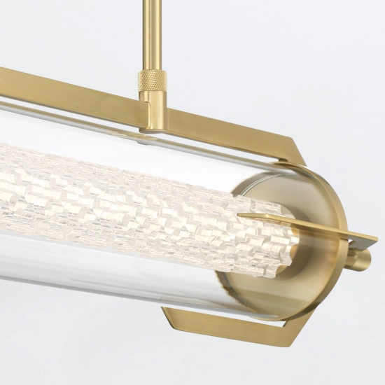 Lampa wyspowa Espada – Złoty QN-ESPADA-LP-BG Elstead Lighting