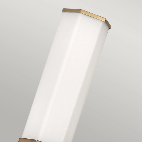 Kinkiet LED Facet – Stary mosiądz QN-FACET-LED1-HB-BATH Elstead Lighting