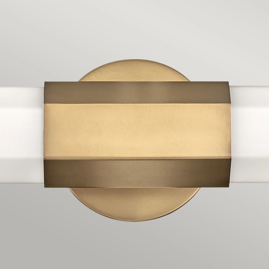 Kinkiet LED Facet – Stary mosiądz QN-FACET-LED2-HB-BATH Elstead Lighting