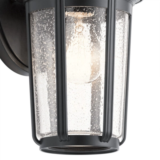 Średni kinkiet Fairfield – 1 źródło światła – Czarny QN-FAIRFIELD-M-BK Elstead Lighting