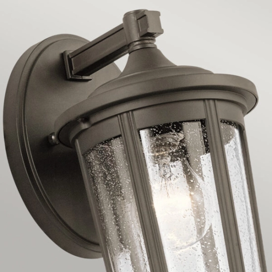 Średni kinkiet Fairfield – 1 źródło światła – Stary brąz QN-FAIRFIELD-M-OZ Elstead Lighting
