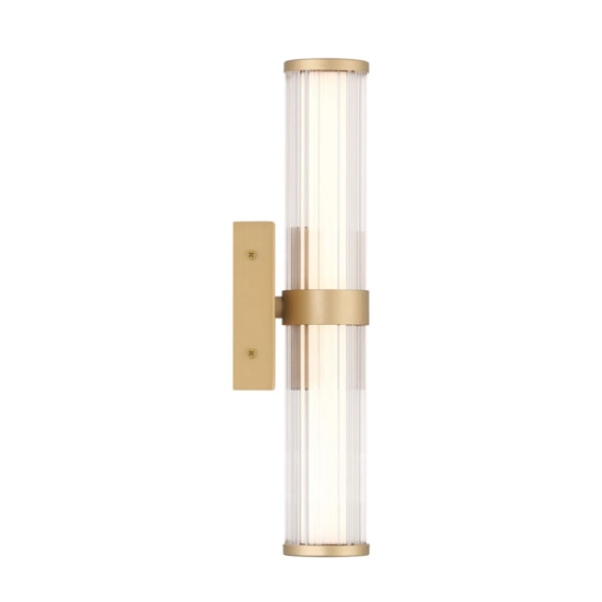 Mały kinkiet LED Fayton – Matowe złoto QN-FAYTON-S-BG Elstead Lighting