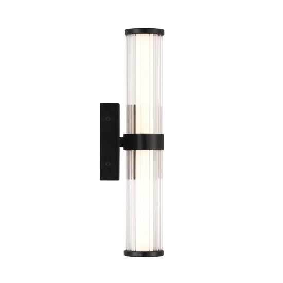 Mały kinkiet LED Fayton – Matowa czerń QN-FAYTON-S-BK Elstead Lighting