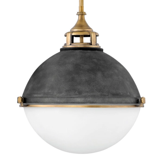 Lampa wisząca Fletcher – 3 źródła światła QN-FLETCHER-P-L-AZ Elstead Lighting