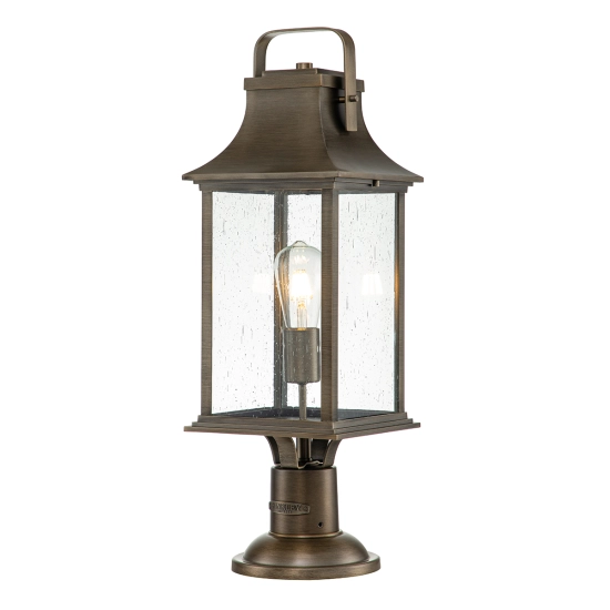 kinkiecik.pl Duża latarnia stojąca Grant – 1 źródło światła QN-GRANT3-L-BU Elstead Lighting