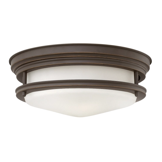 kinkiecik.pl Plafon Hadrian – 2 źródła światła – Opalowe szkło – Olejowany brąz QN-HADRIAN-FS-OZ-OPAL Elstead Lighting