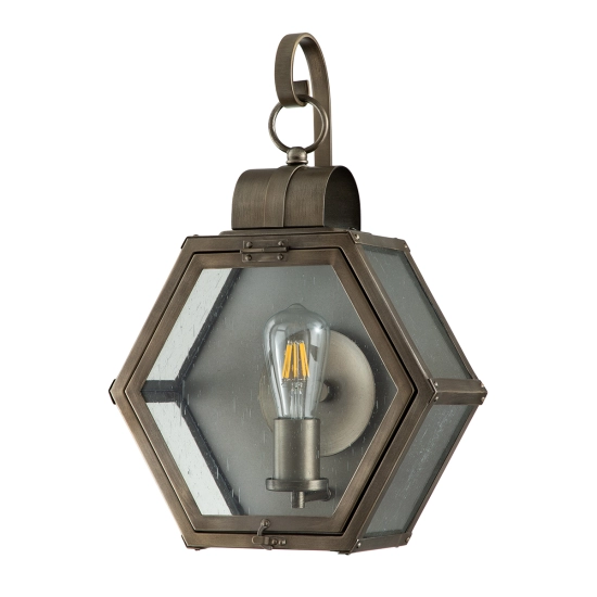Średni kinkiet Heath – 1 źródło światła – Brąz oksydowany QN-HEATH-M-BU Elstead Lighting