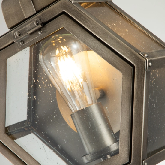 Mały kinkiet Heath – 1 źródło światła – Brąz oksydowany QN-HEATH-S-BU Elstead Lighting