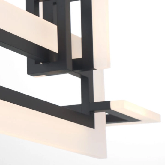 Mała lampa wyspowa Inizio – Matowa czerń QN-INIZIO-LP-S-BK Elstead Lighting