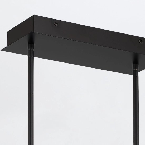 Mała lampa wyspowa Inizio – Matowa czerń QN-INIZIO-LP-S-BK Elstead Lighting