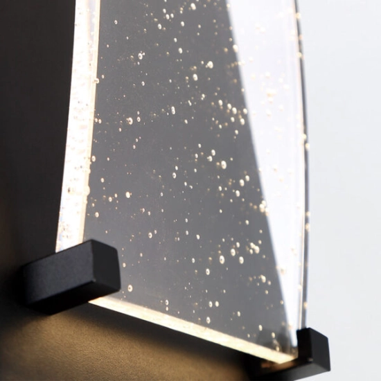 Mała latarnia naścienna Kabo – Teksturowana czerń QN-KABO-S-BK Elstead Lighting
