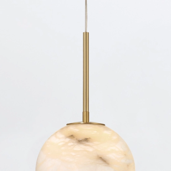 Mała lampa wisząca Kepler – 1 źródło światła QN-KEPLER-1P-S-BG Elstead Lighting