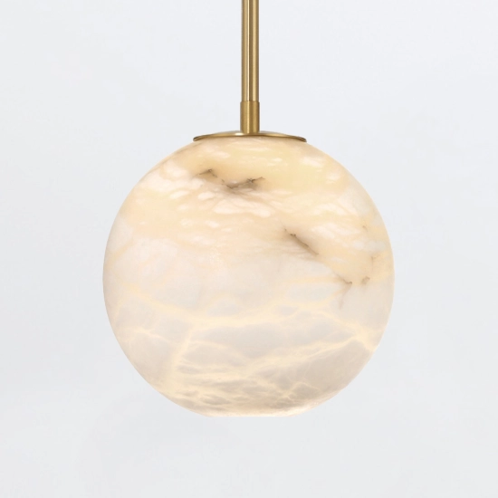 Mała lampa wisząca Kepler – 1 źródło światła QN-KEPLER-1P-S-BG Elstead Lighting