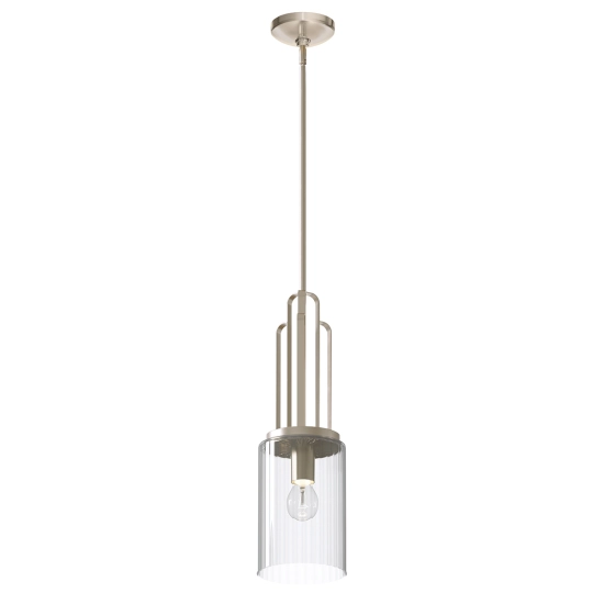 kinkiecik.pl Lampa wisząca Kimrose – 1 źródło światła – Polerowany nikiel QN-KIMROSE-MP-PN Elstead Lighting