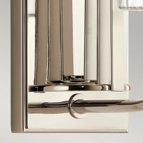 Kinkiet Kimrose – 1 źródło światła – Polerowany nikiel QN-KIMROSE1-PN Elstead Lighting