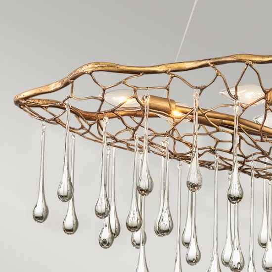 Lampa wisząca Laguna – 8 źródeł światła QN-LAGUNA-8P Elstead Lighting