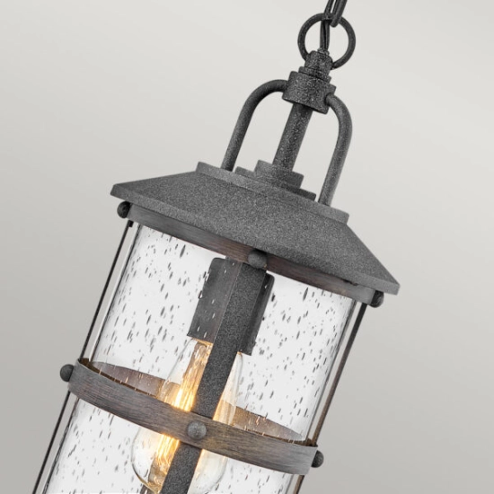 Mała latarnia wisząca Lakehouse – 1 źródło światła QN-LAKEHOUSE8-S-DZ Elstead Lighting