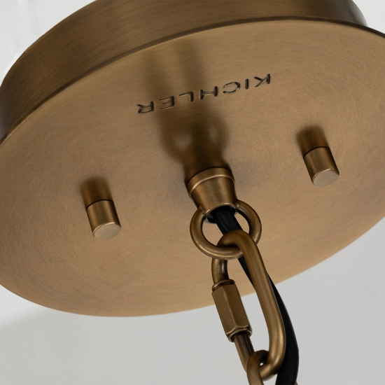 Lampa wisząca Linara – 1 źródło światła QN-LINARA-P-BK Elstead Lighting