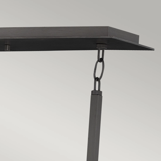 Lampa wisząca Ludlow – 8 źródeł światła – Grafit QN-LUDLOW8-GR Elstead Lighting