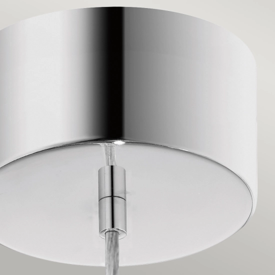 Mała lampa wisząca LED Moonlit – Polerowany chrom QN-MOONLIT-P-PC Elstead Lighting