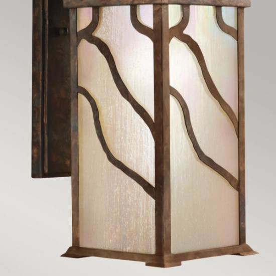 Duża latarnia naścienna Morris – 1 źródło światła QN-MORRIS-L Elstead Lighting