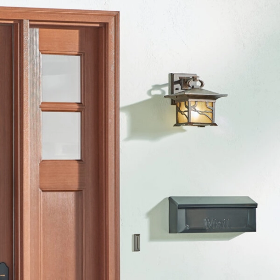 Mała latarnia naścienna Morris – 1 źródło światła QN-MORRIS-S Elstead Lighting