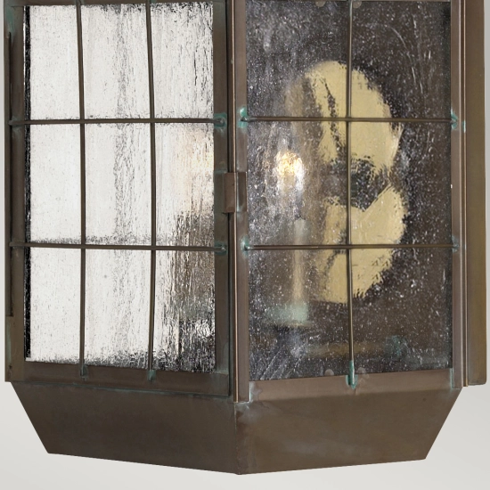 Duża latarnia naścienna Nantucket – 2 źródła światła QN-NANTUCKET-L-AS Elstead Lighting